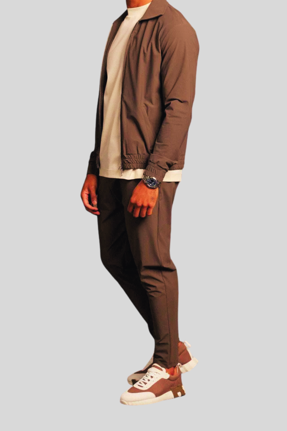MOCHA BROWN TECH SUIT