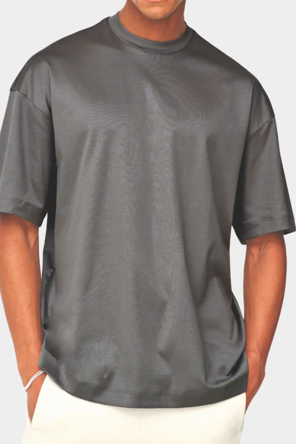 Grey - Oversized T-shirt