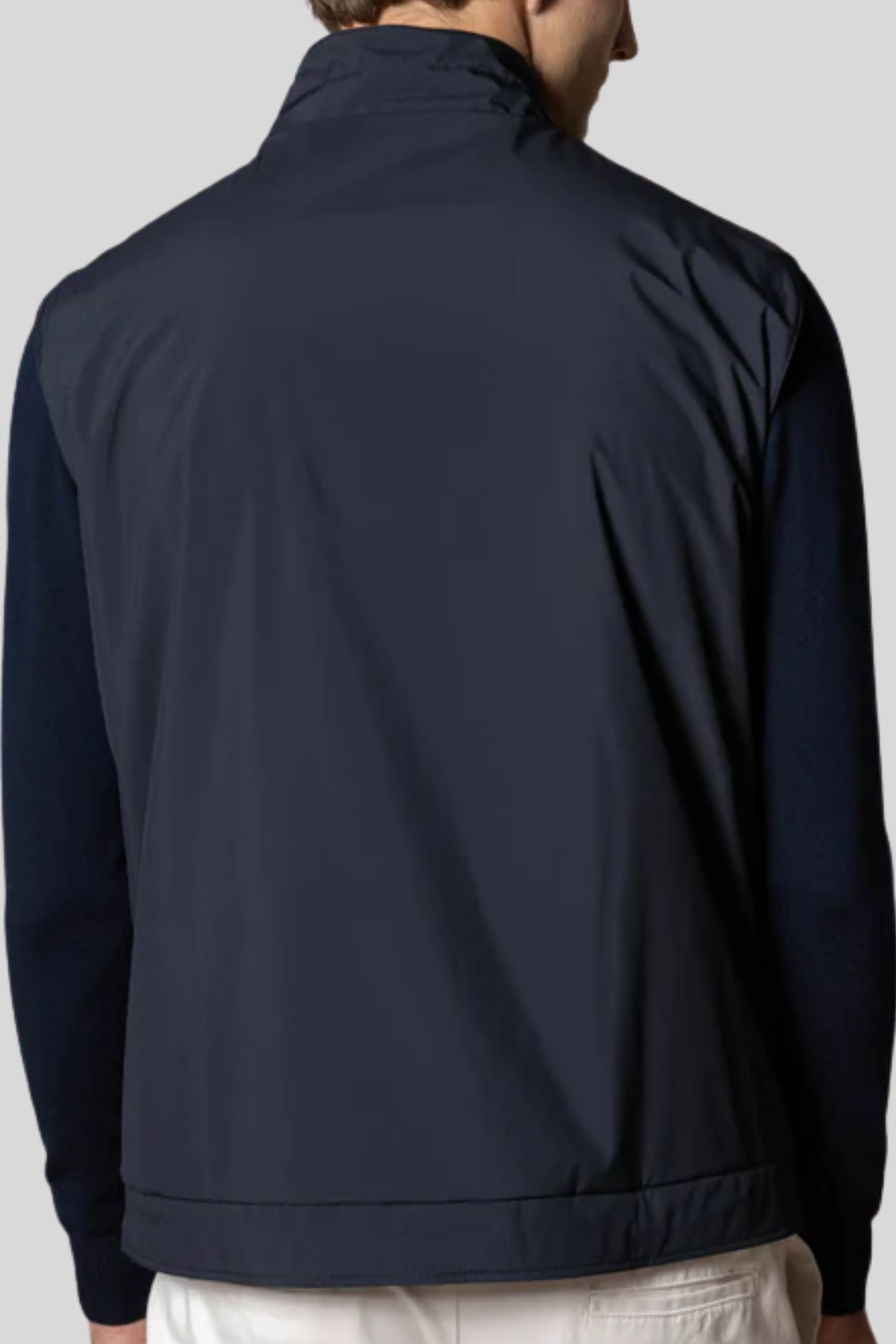 NAVY REVERSIBLE RESORT BODY WARMER