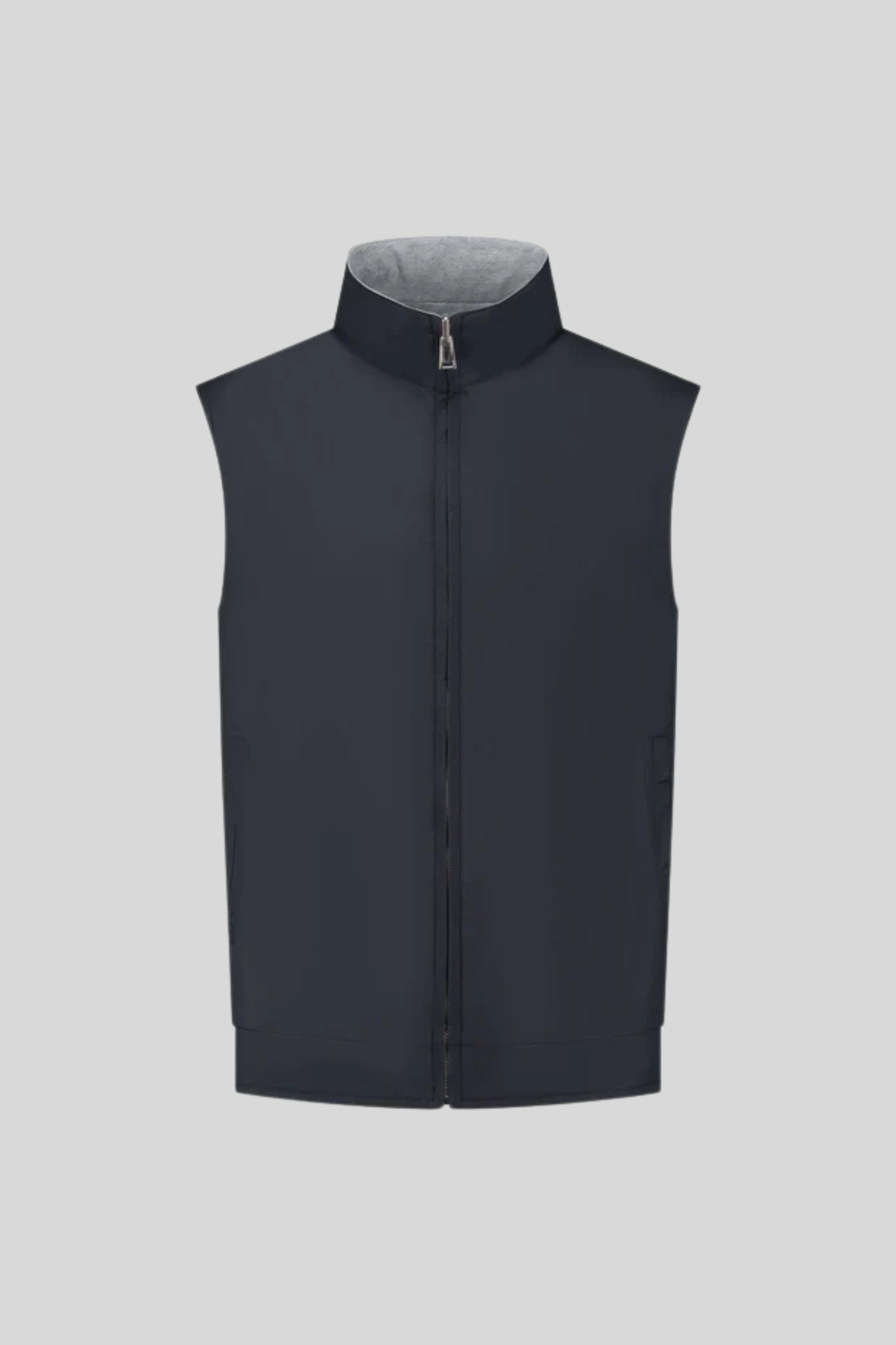 NAVY REVERSIBLE RESORT BODY WARMER