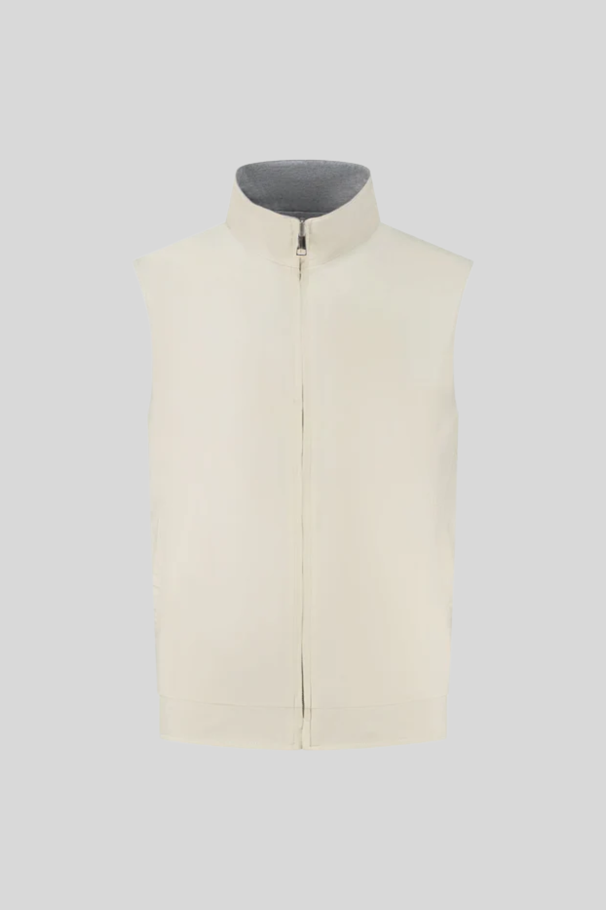 ECRU REVERSIBLE RESORT BODY WARMER