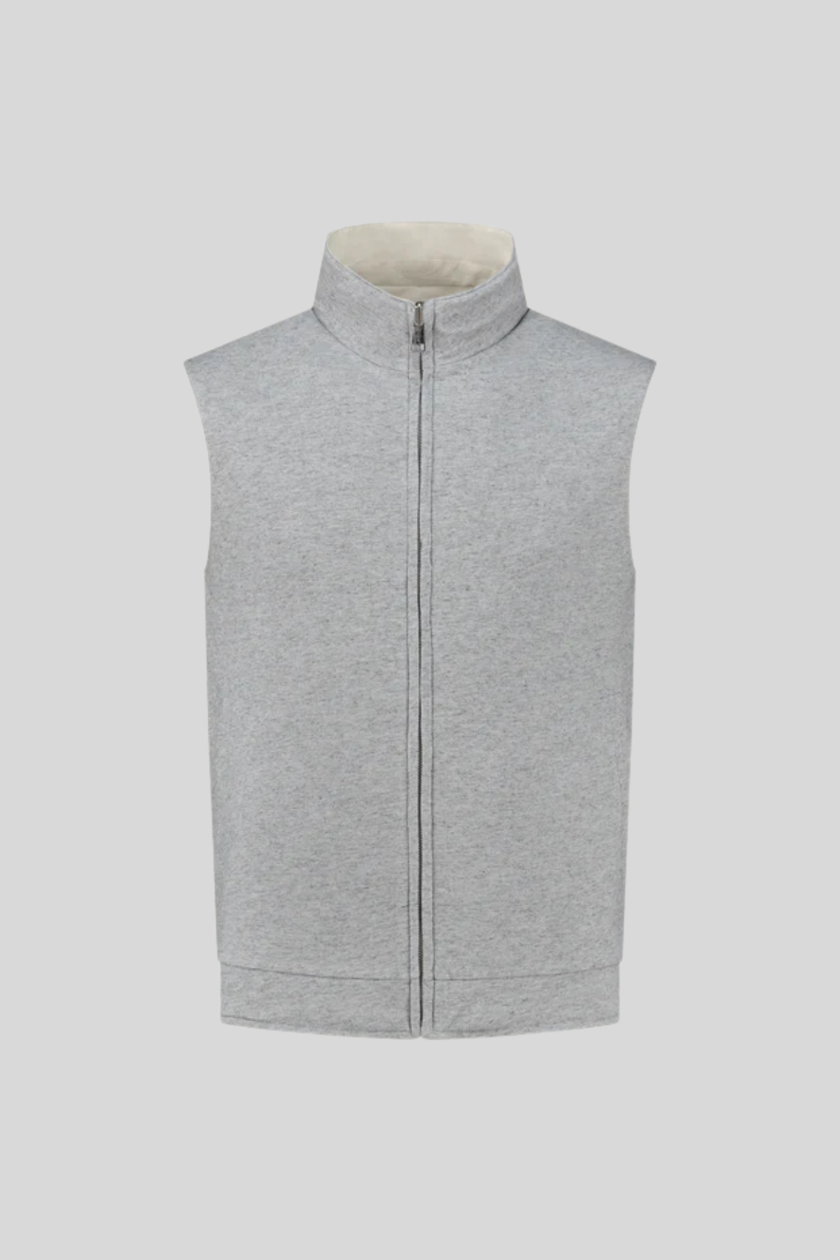 ECRU REVERSIBLE RESORT BODY WARMER