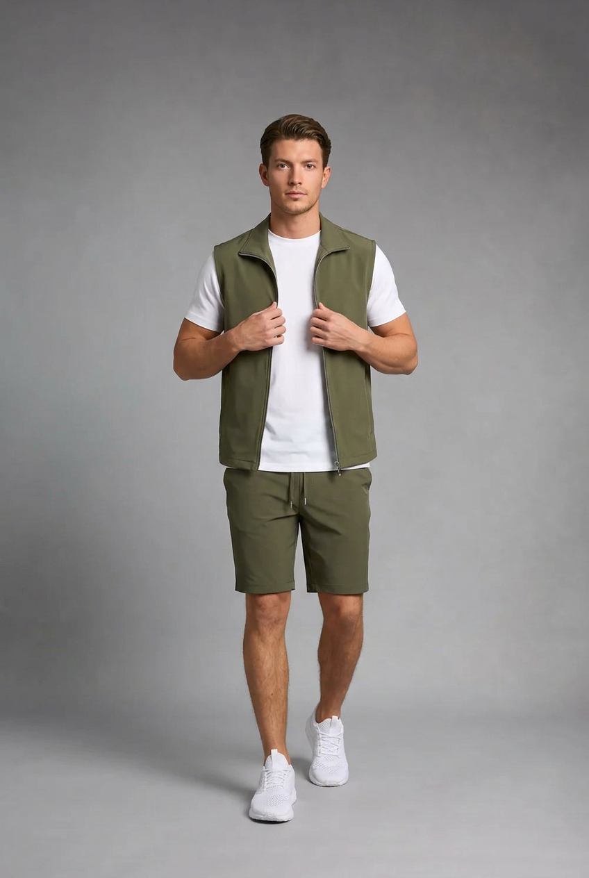 Olive green - Tech Bodywarmer