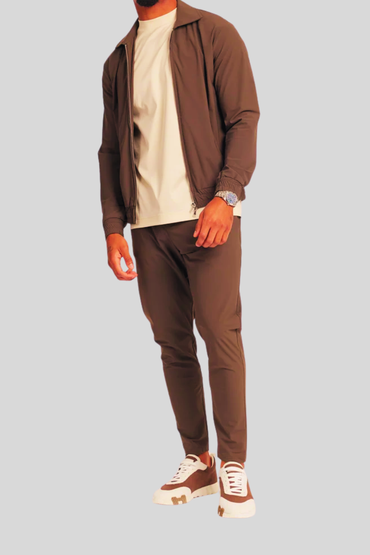 MOCHA BROWN TECH SUIT