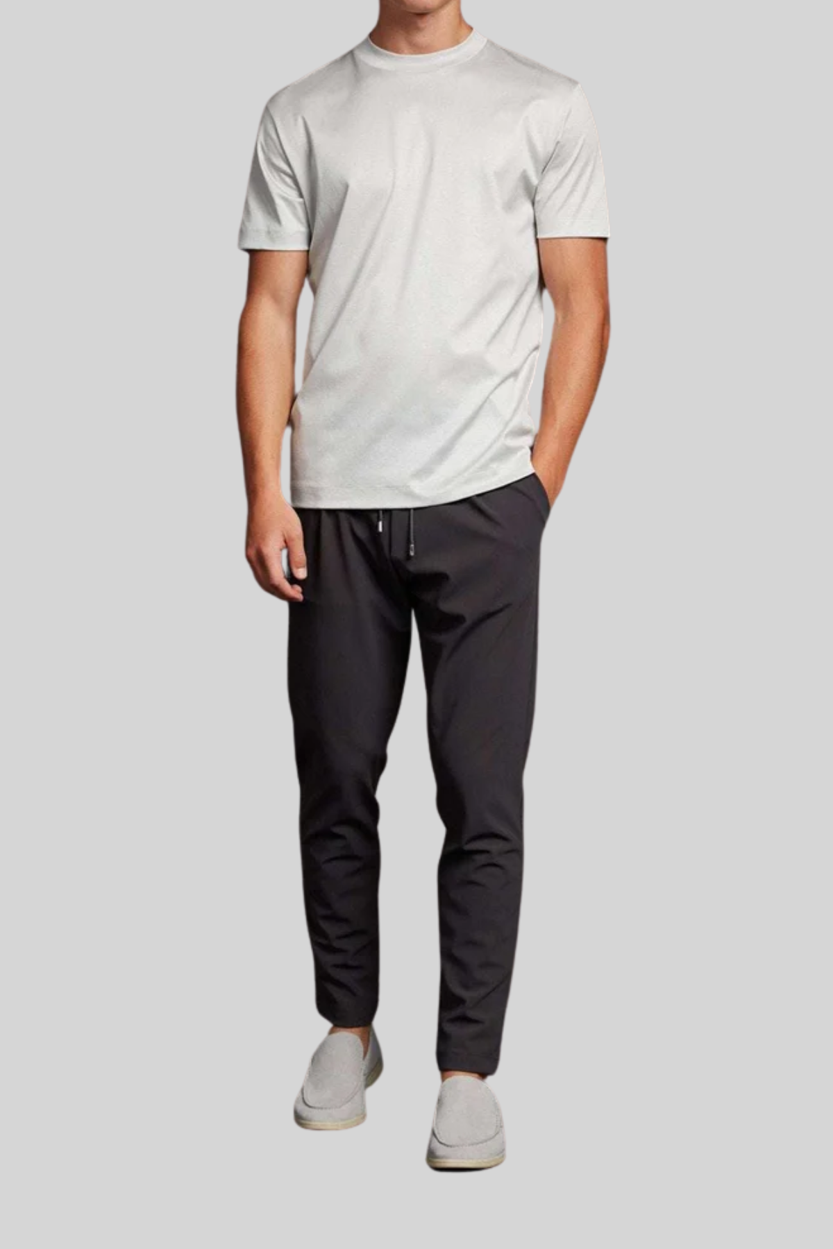 Supima T-shirt | Pearl Grey