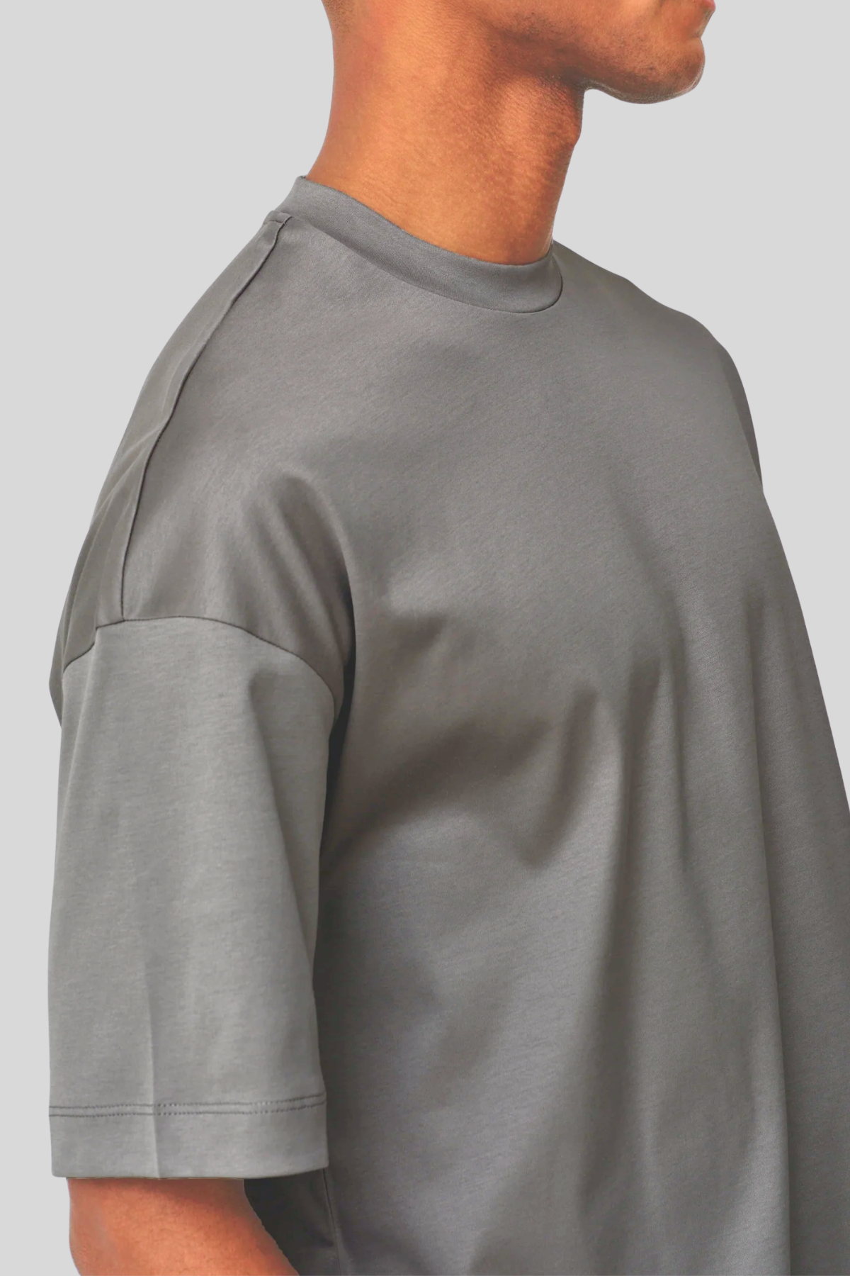 SUPIMA T-SHIRT| GREY