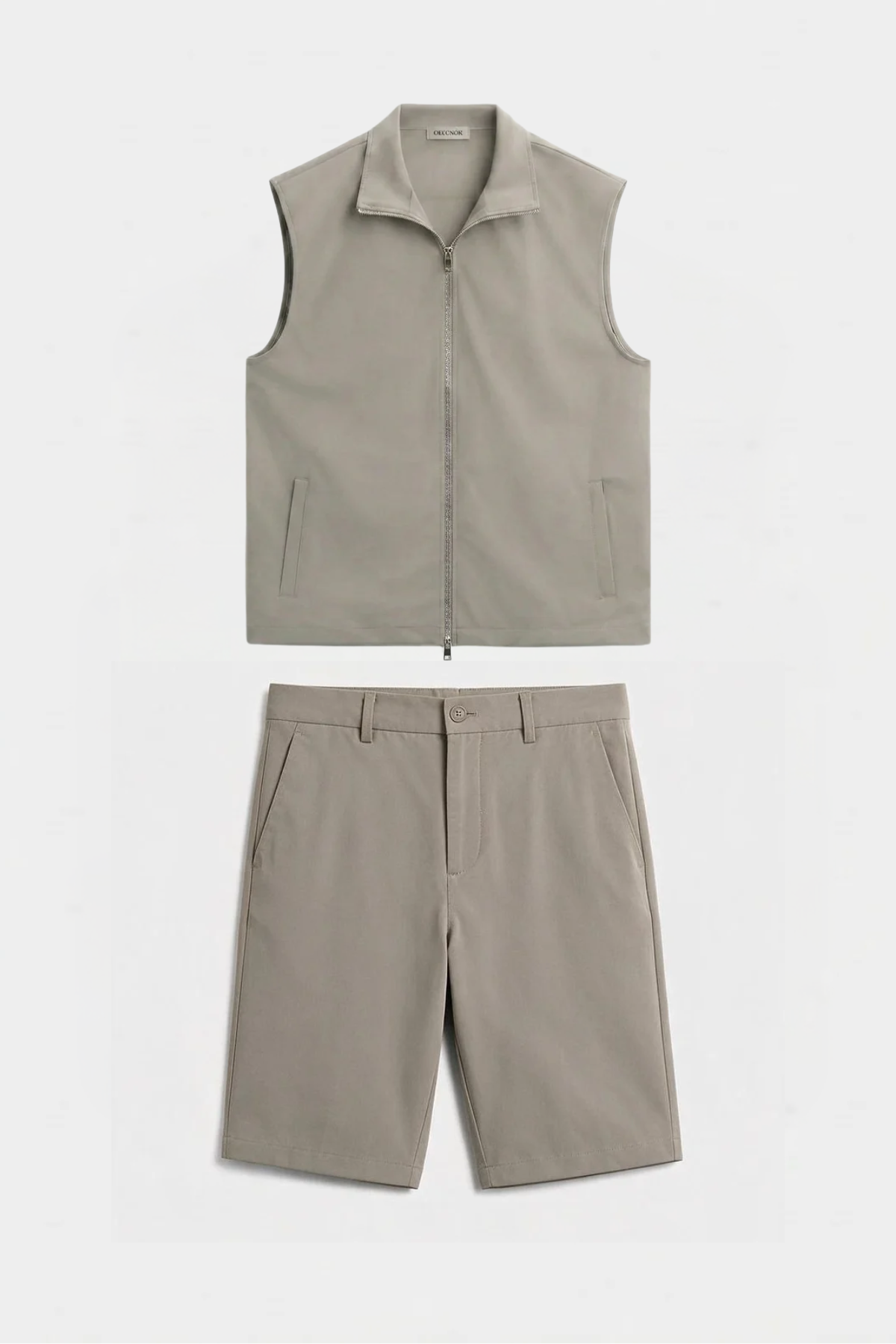 Sand Beige - Tech Short set