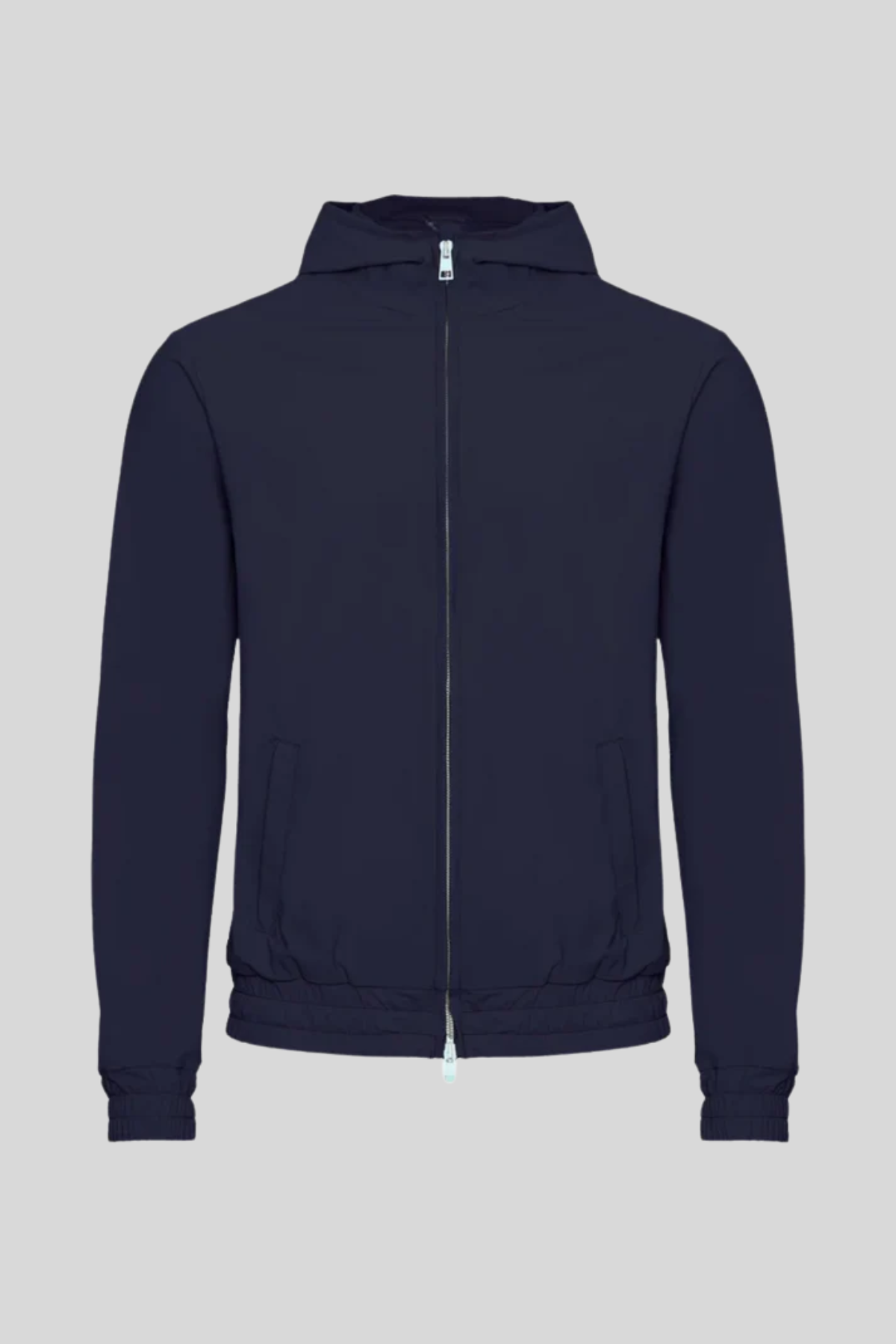 MIDNIGHT BLUE HOODED TECH VEST