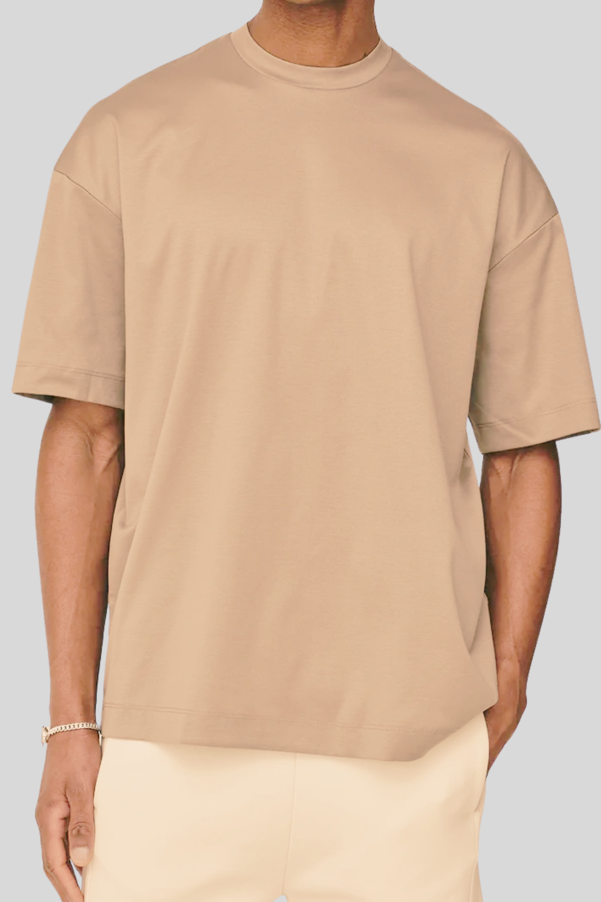 SUPIMA T-SHIRT | HAZELNUT