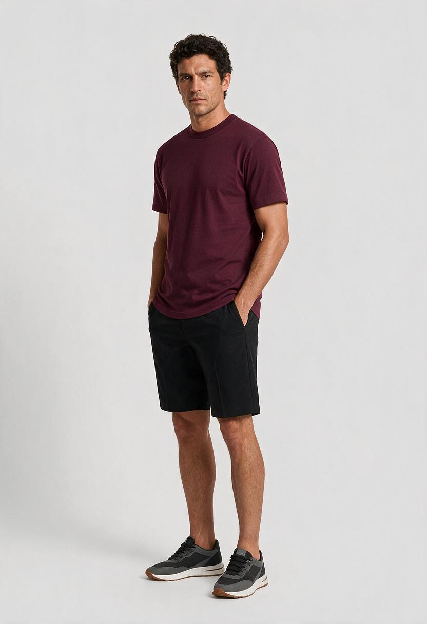 Burgundy Red - T-shirt