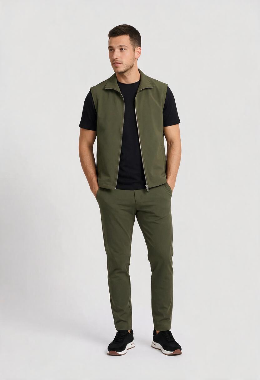 Olive green - Tech Bodywarmer